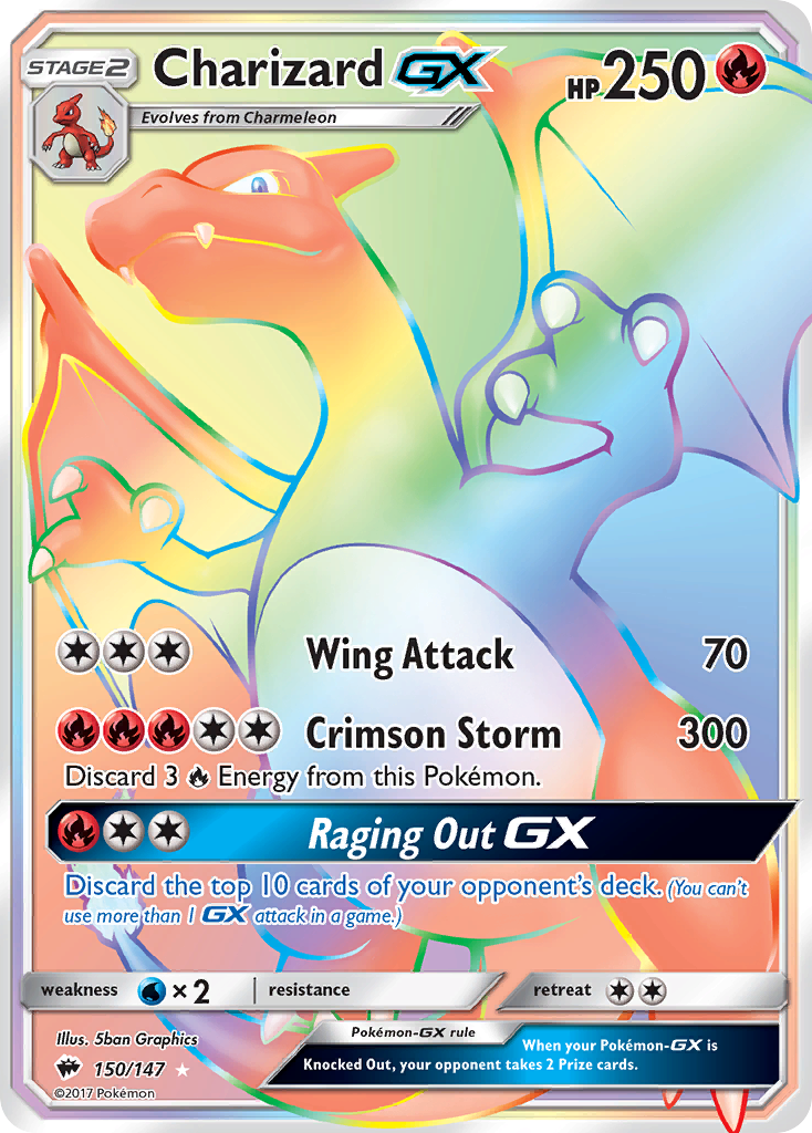 Charizard GX card