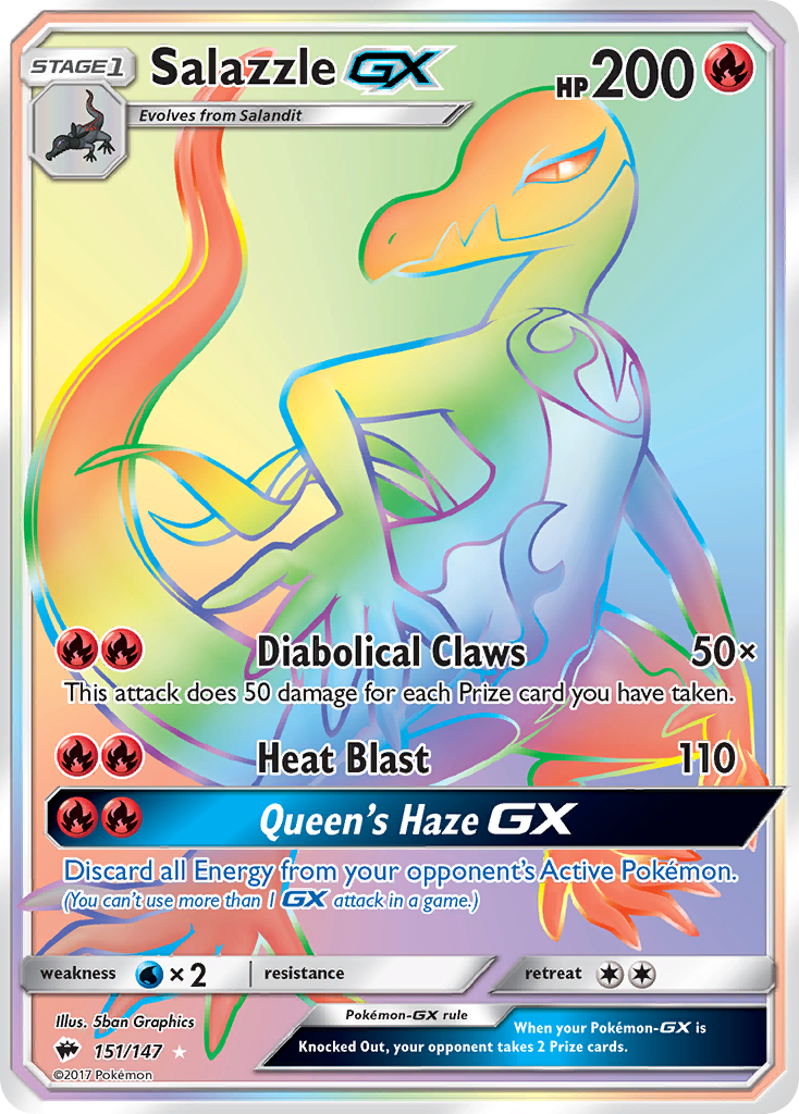 Salazzle GX card