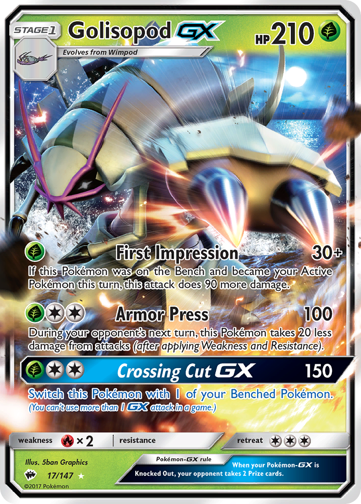 Golisopod GX card