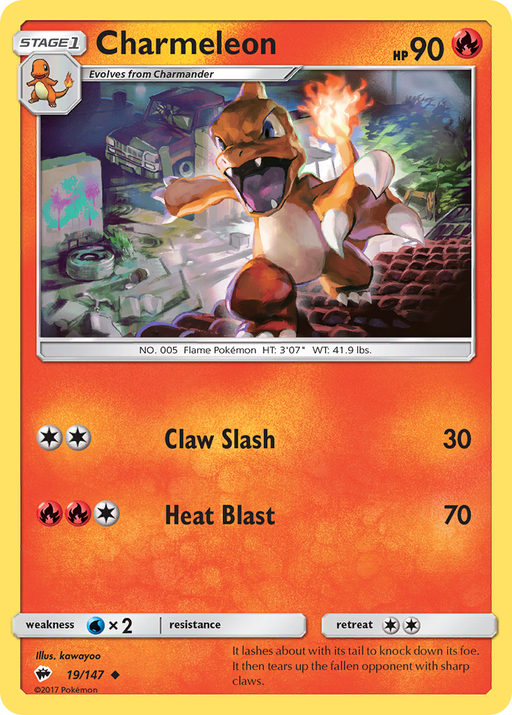 Charmeleon card