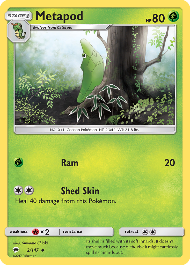 Metapod card