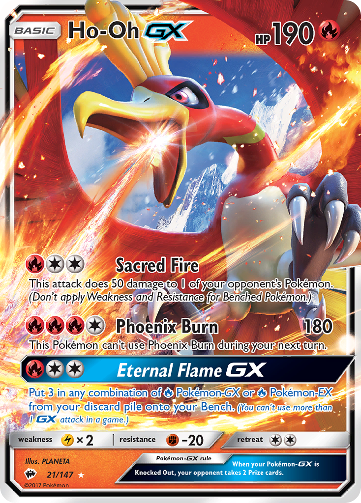 Ho-Oh GX card