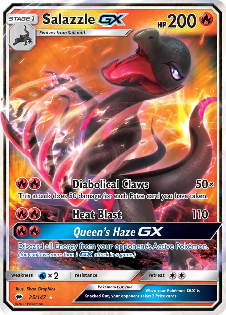 Salazzle GX card