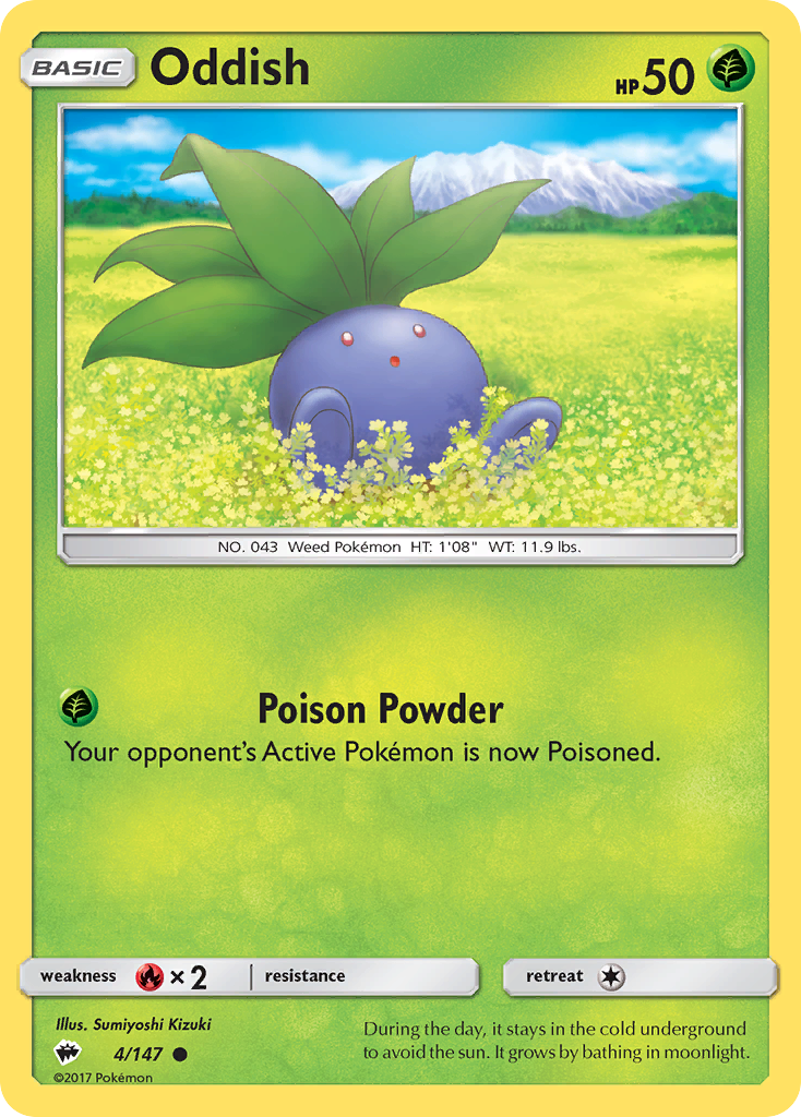 Oddish card