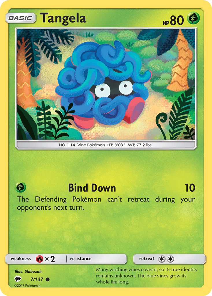 Tangela card