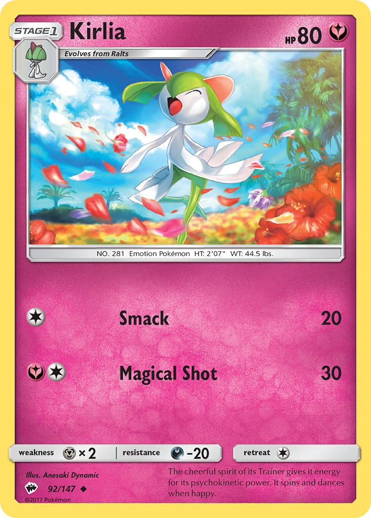 Kirlia card