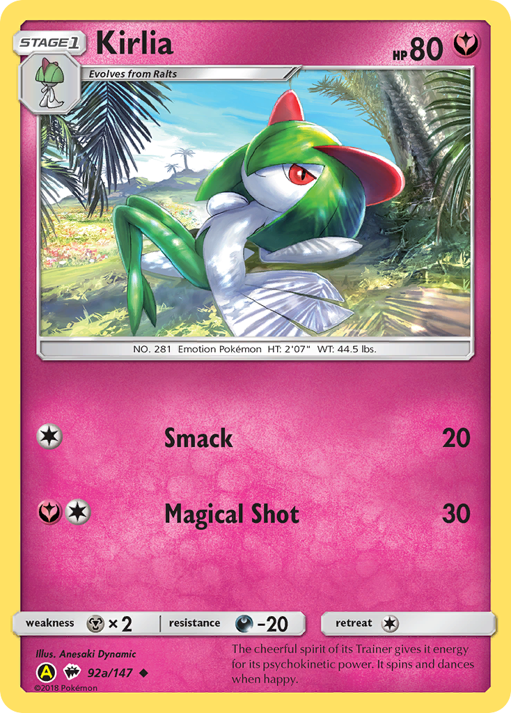 Kirlia card