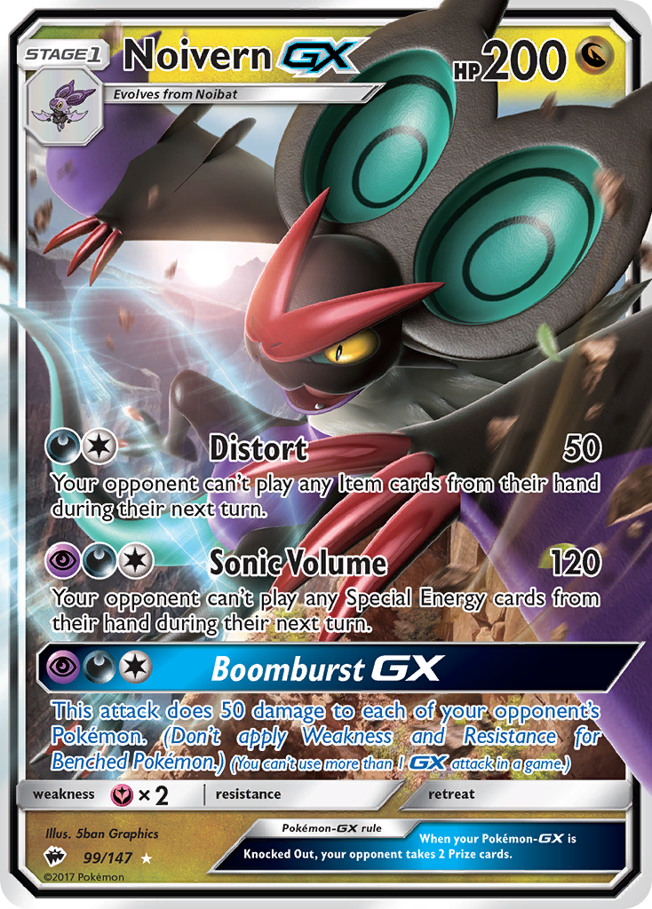 Noivern GX card