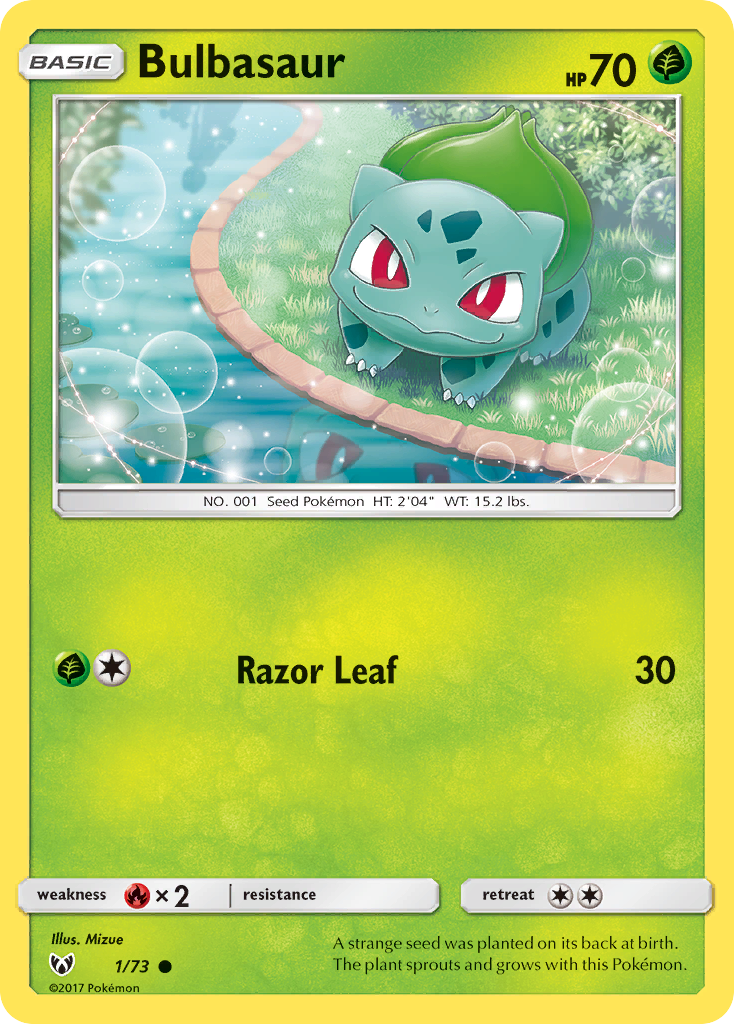 Bulbasaur card