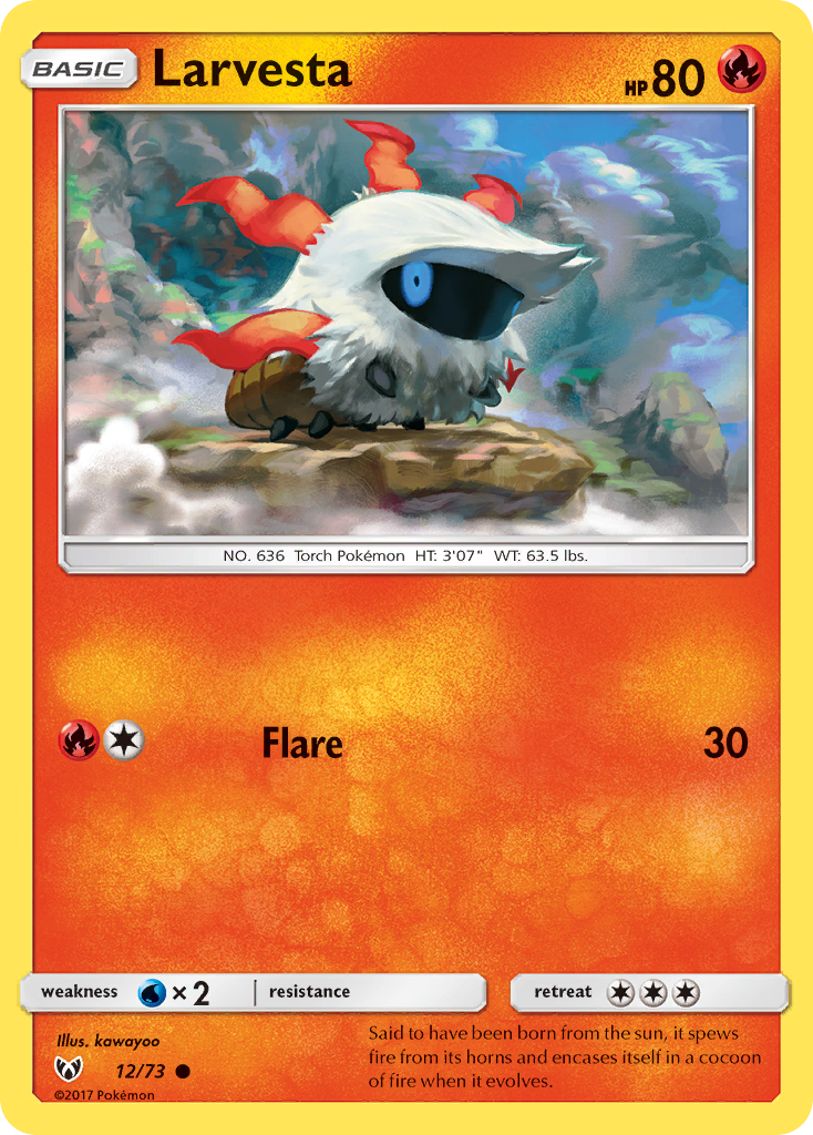 Larvesta card