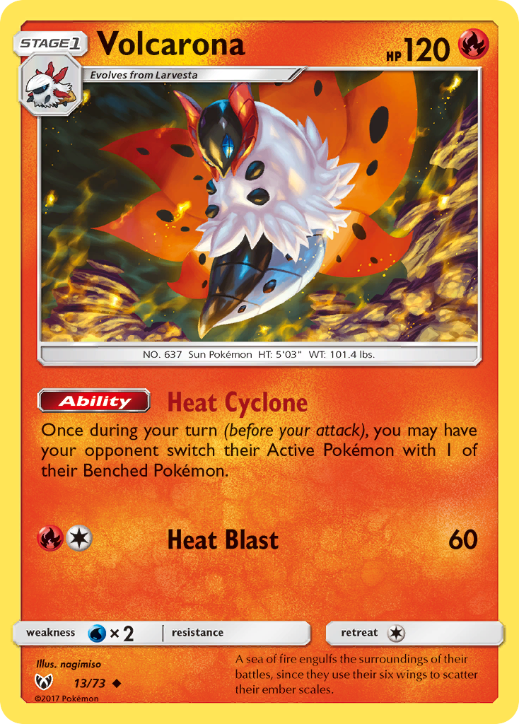 Volcarona card