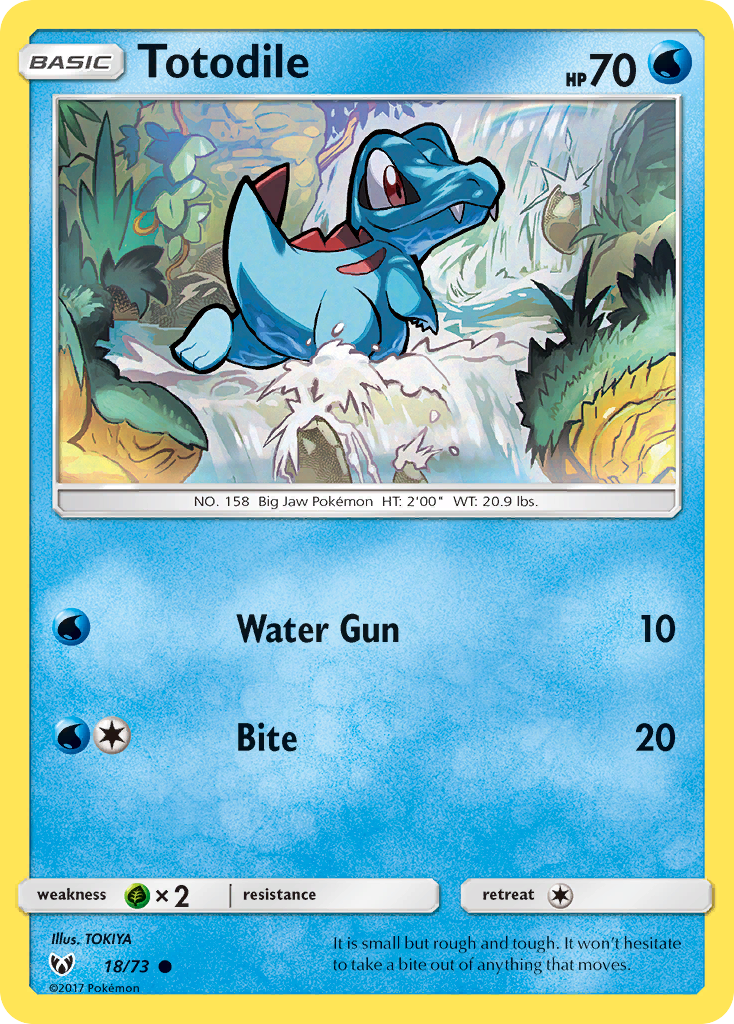 Totodile card