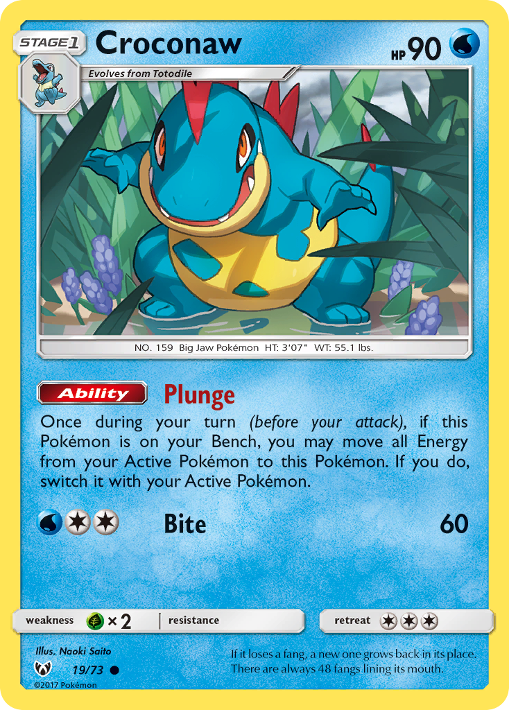 Croconaw card