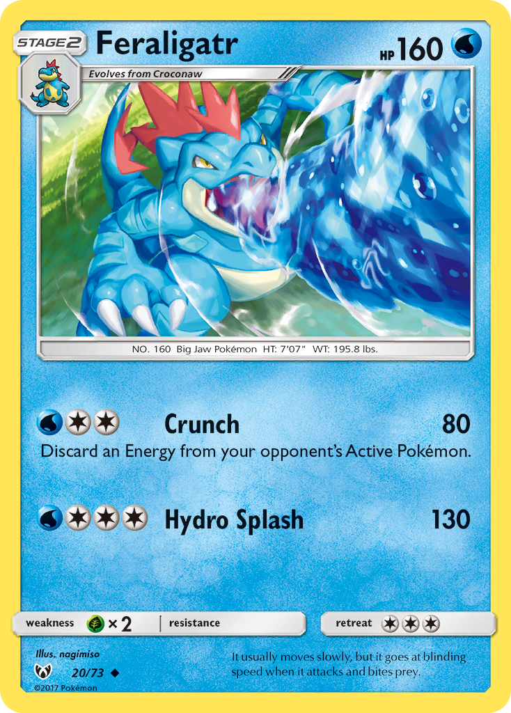 Feraligatr card