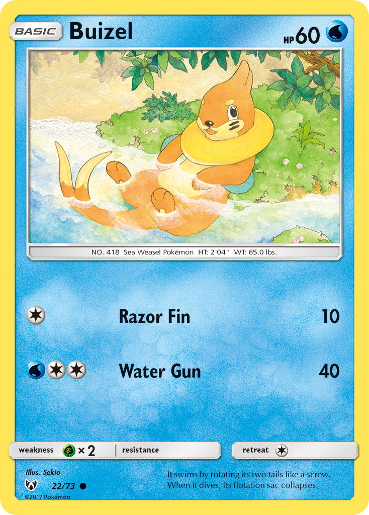 Buizel card