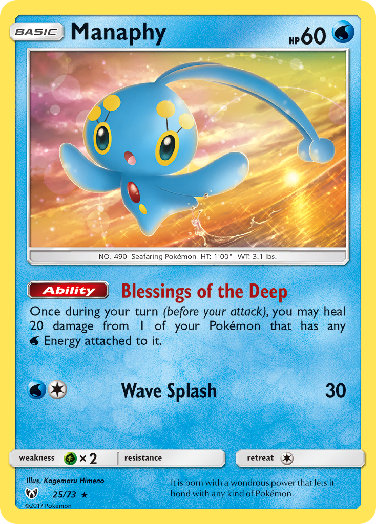 Manaphy card