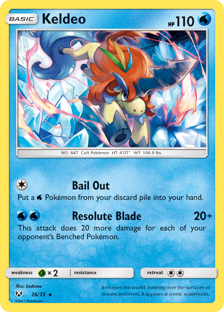 Keldeo card