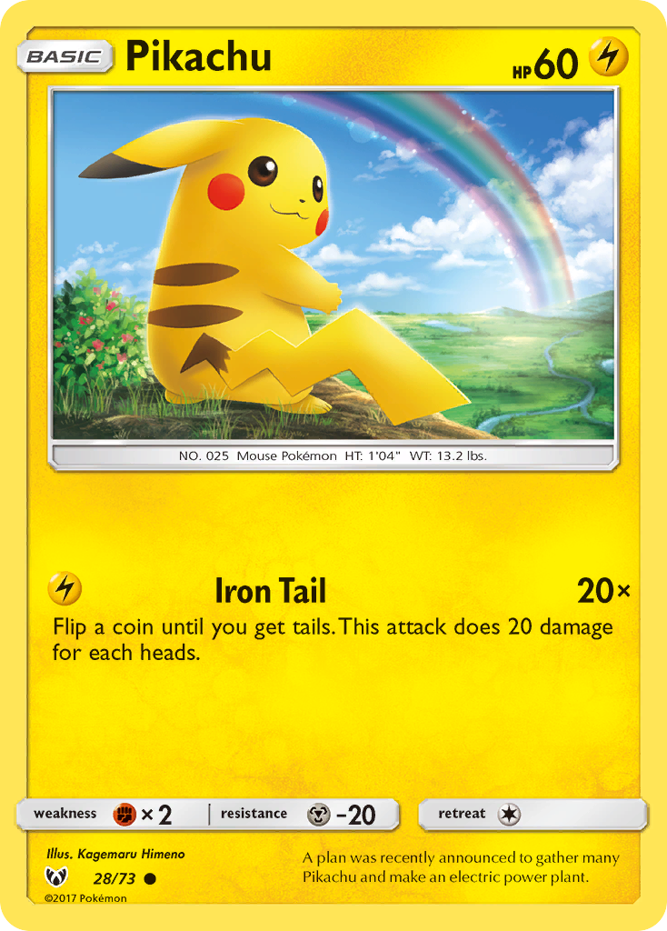 Pikachu card