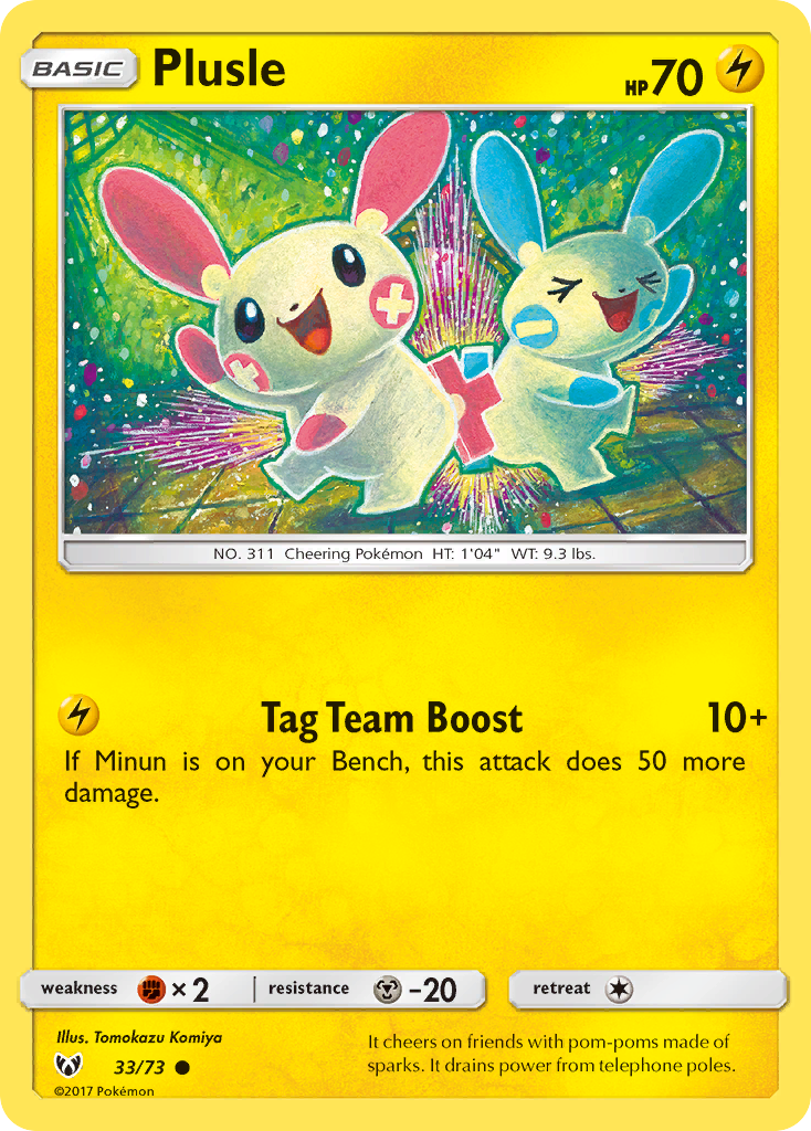 Plusle card