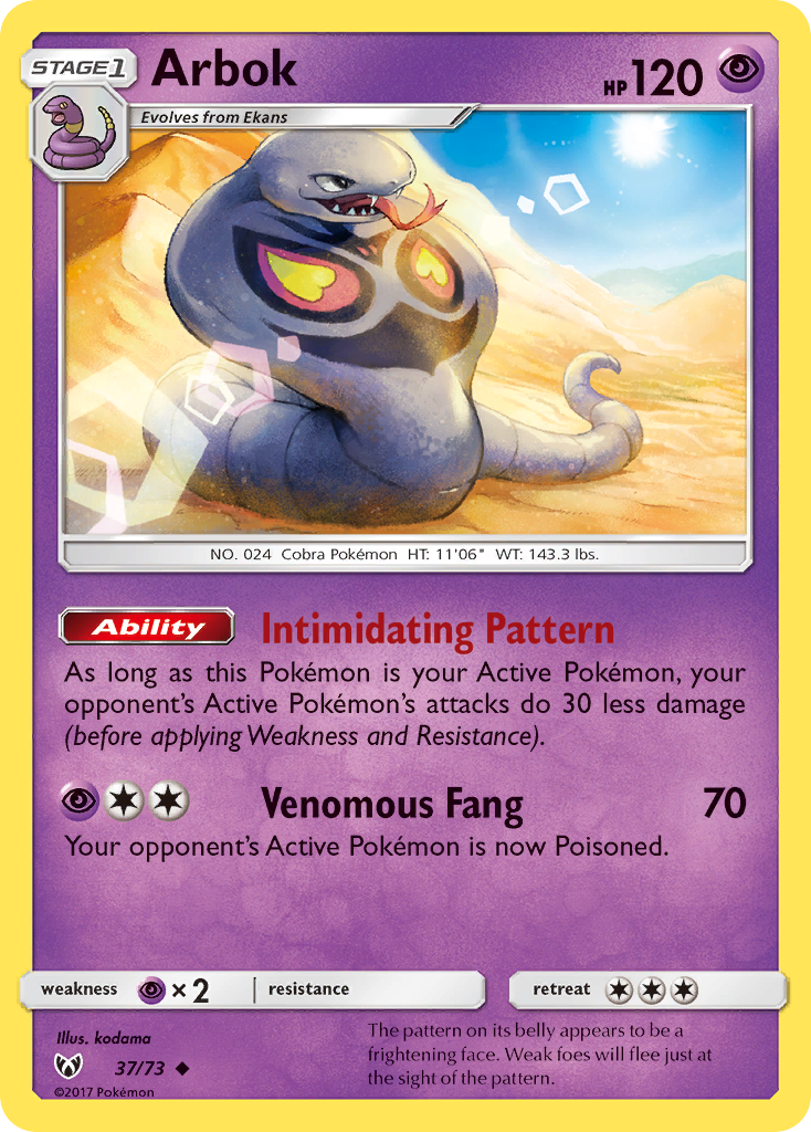 Arbok card