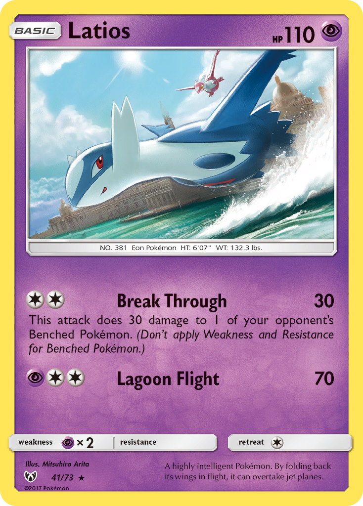 Latios card