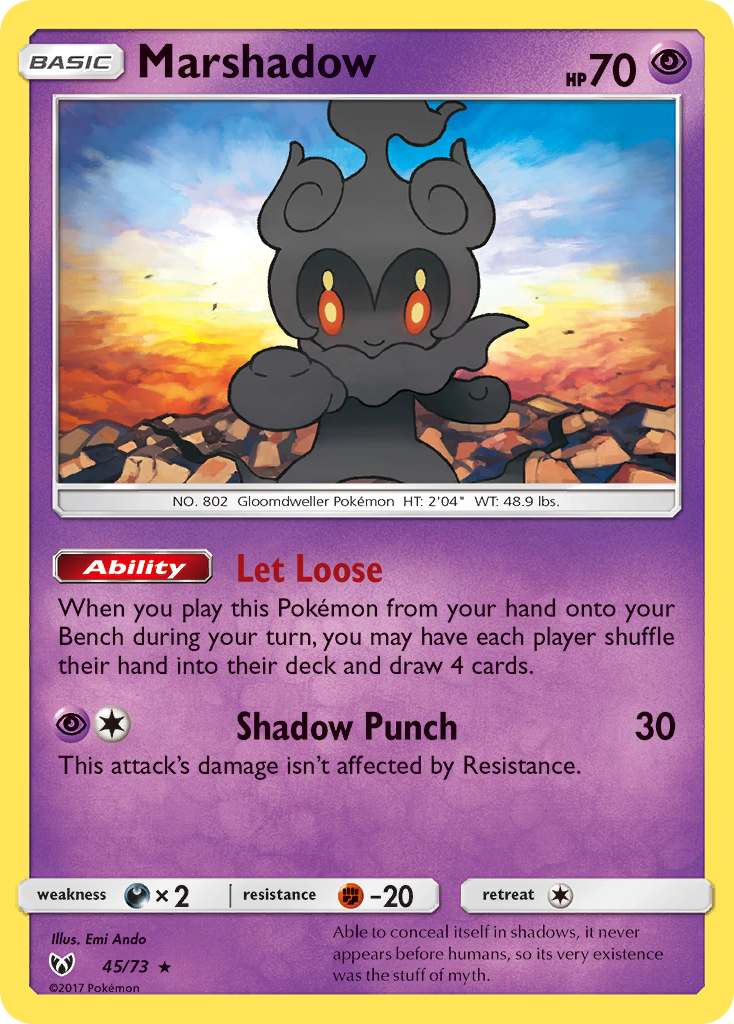 Marshadow card