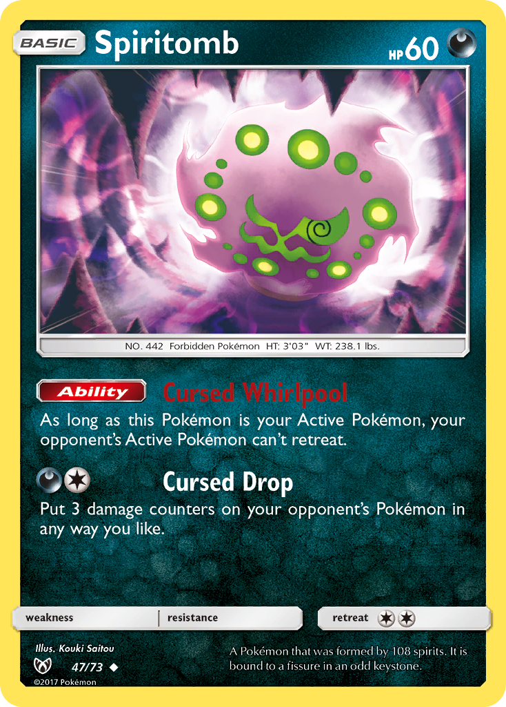 Spiritomb card