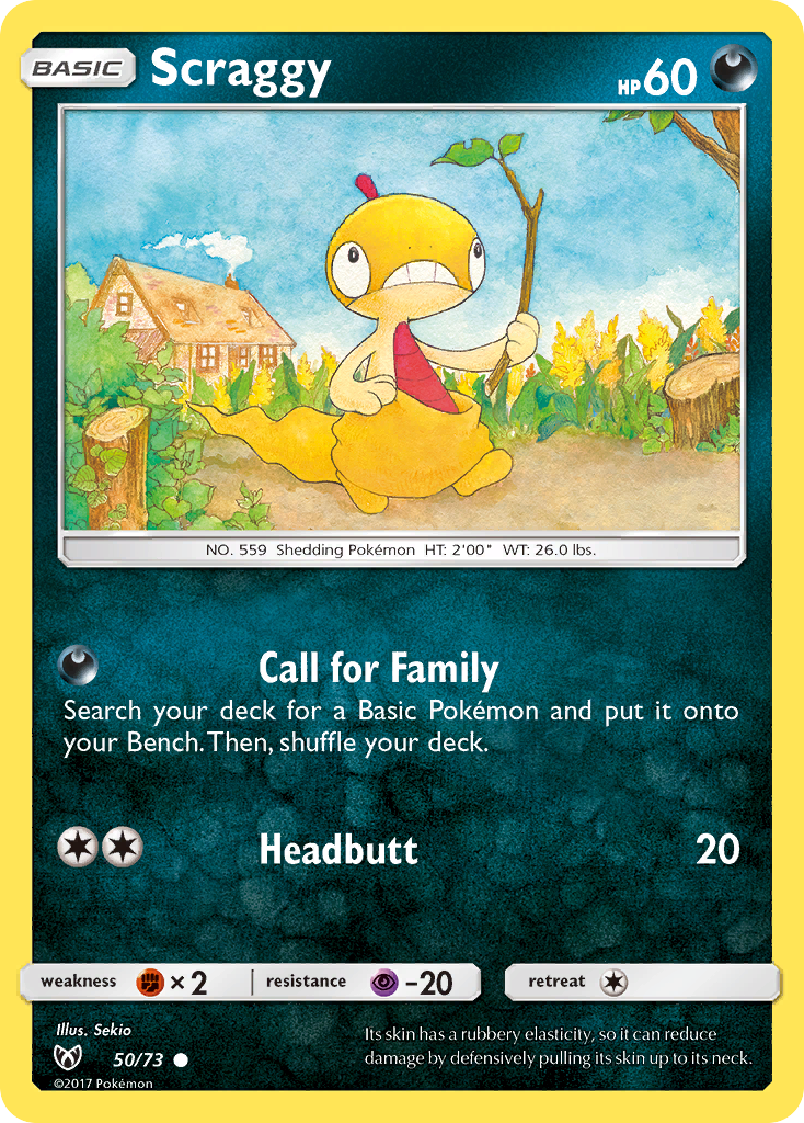 Scraggy card