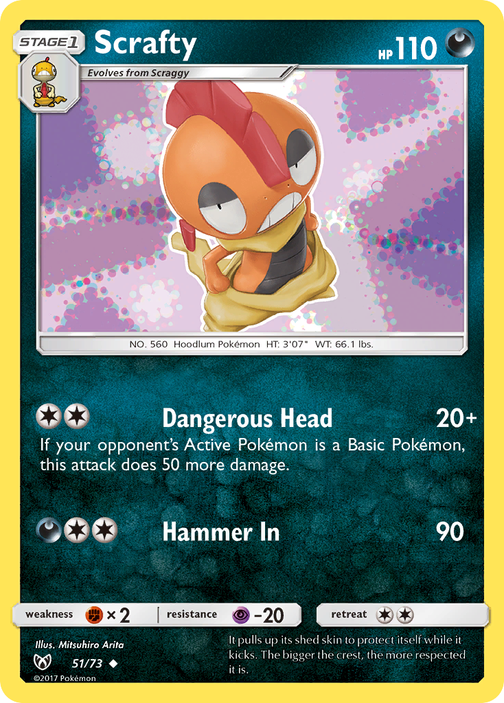 Scrafty card