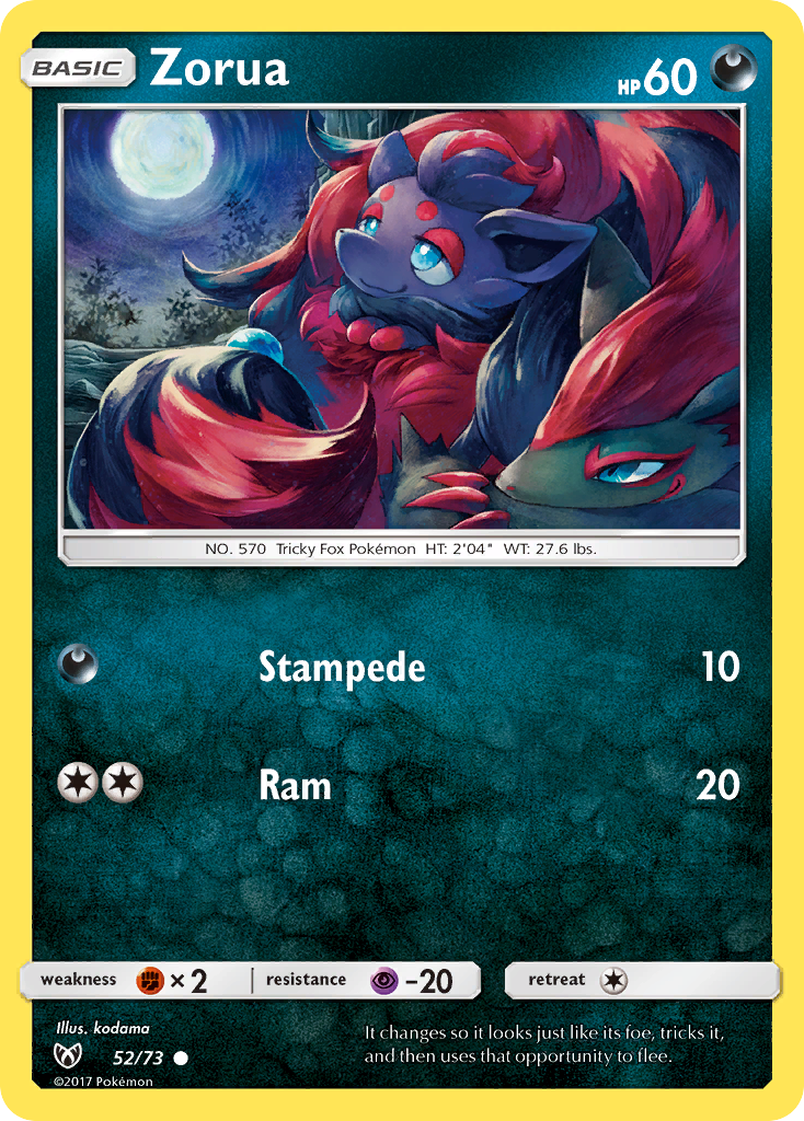 Zorua card