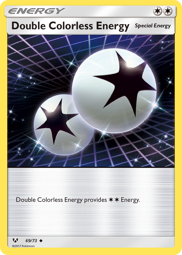 Double Colorless Energy card