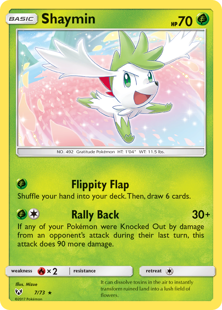 Shaymin card