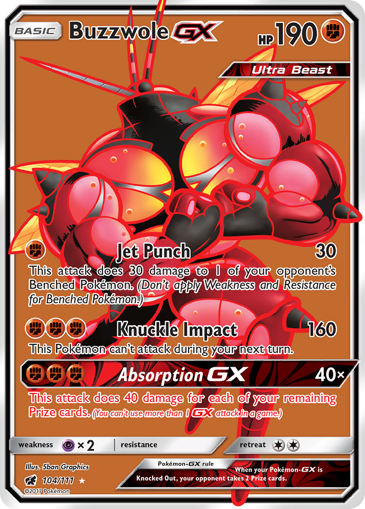 Buzzwole GX card