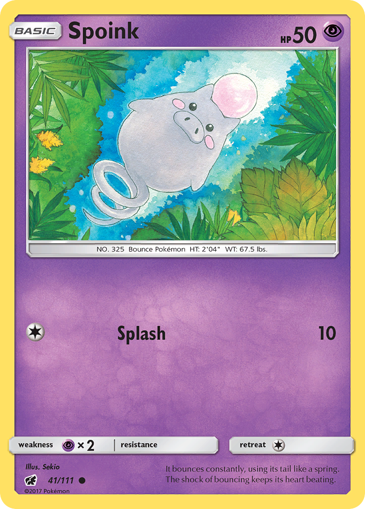 Spoink card
