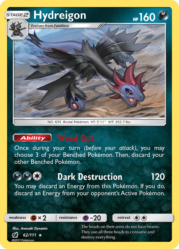 Hydreigon card