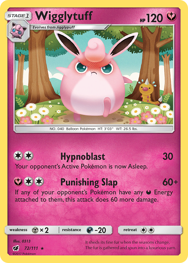 Wigglytuff card