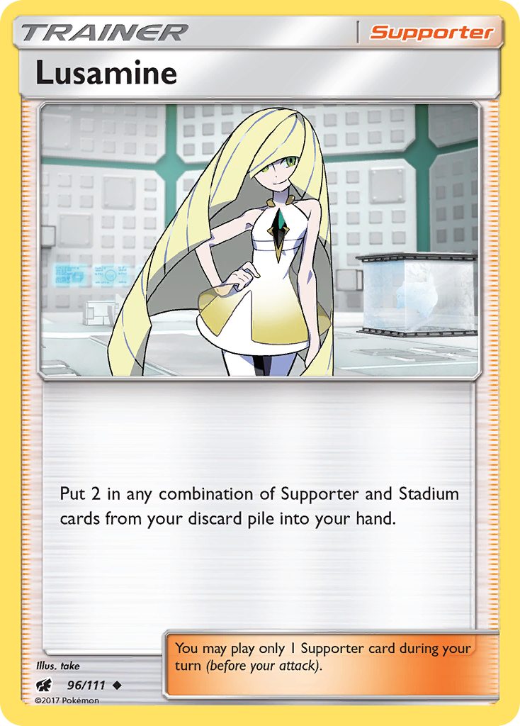 Lusamine card