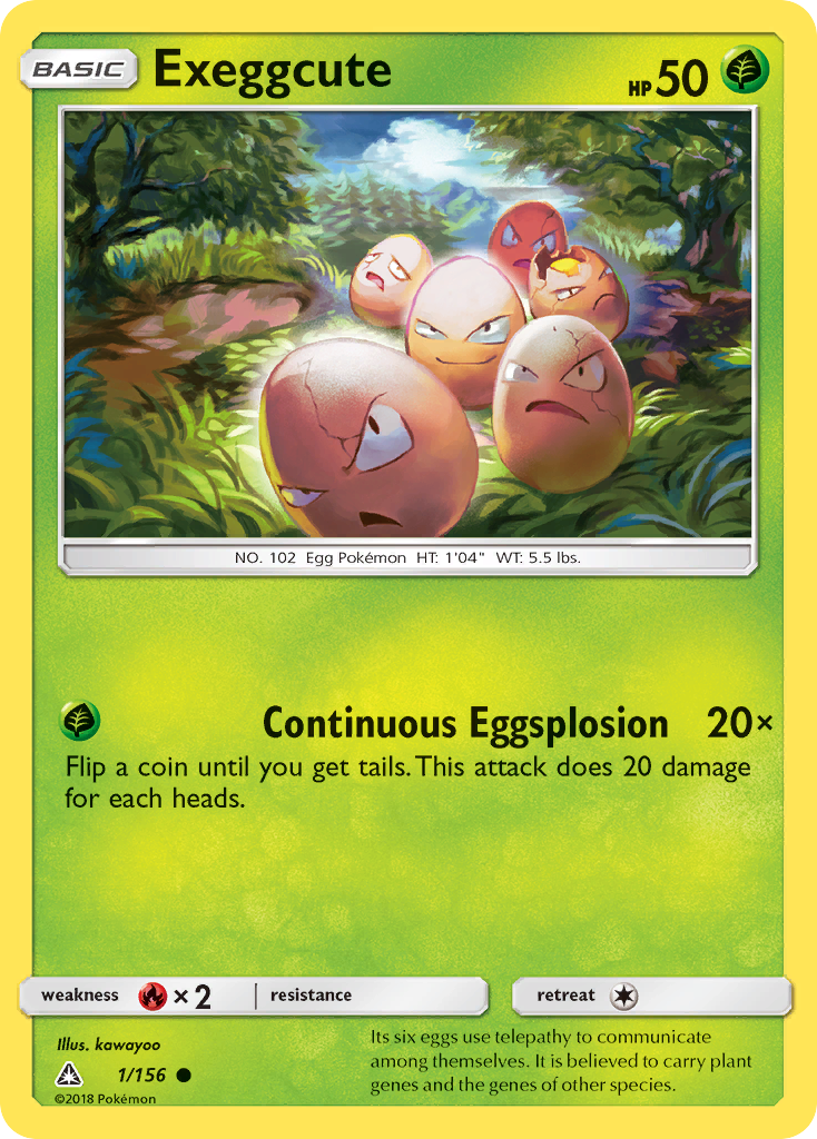 Exeggcute card