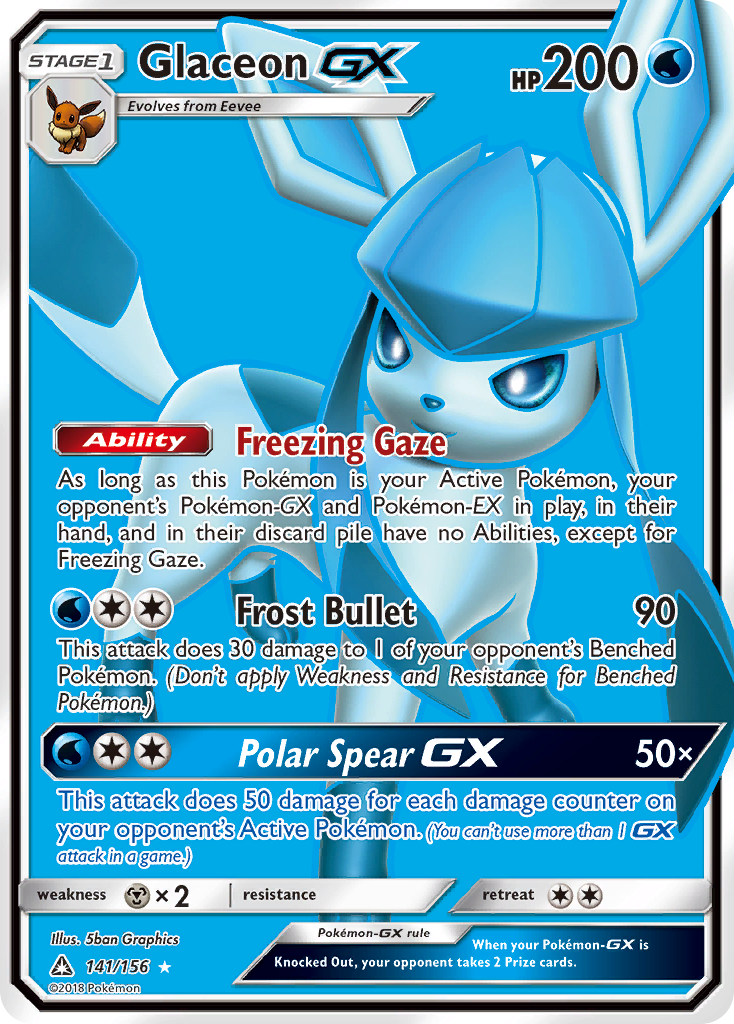 Glaceon GX card