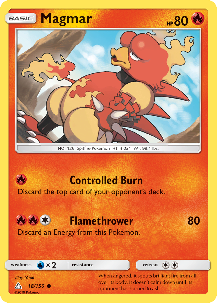 Magmar card