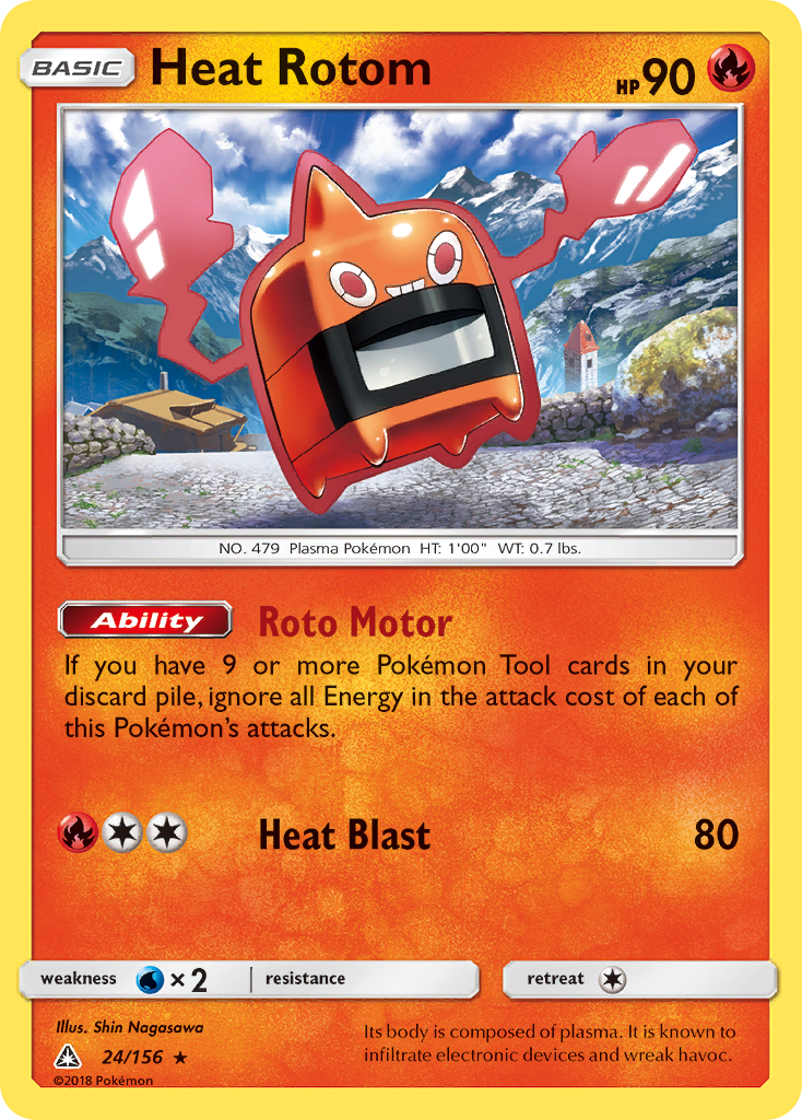 Heat Rotom card