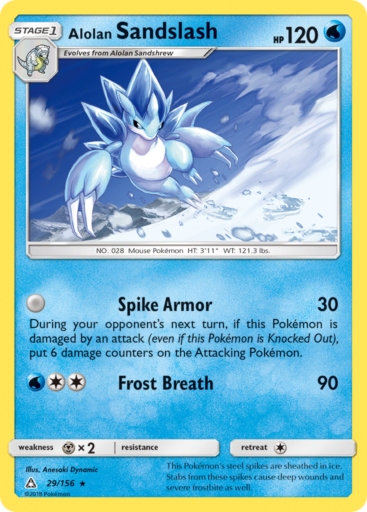 Alolan Sandslash card