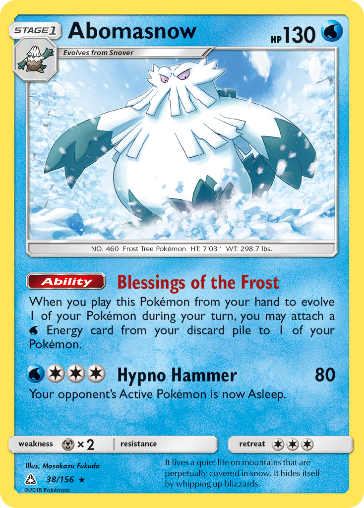 Abomasnow card