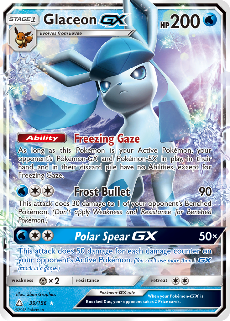 Glaceon GX card