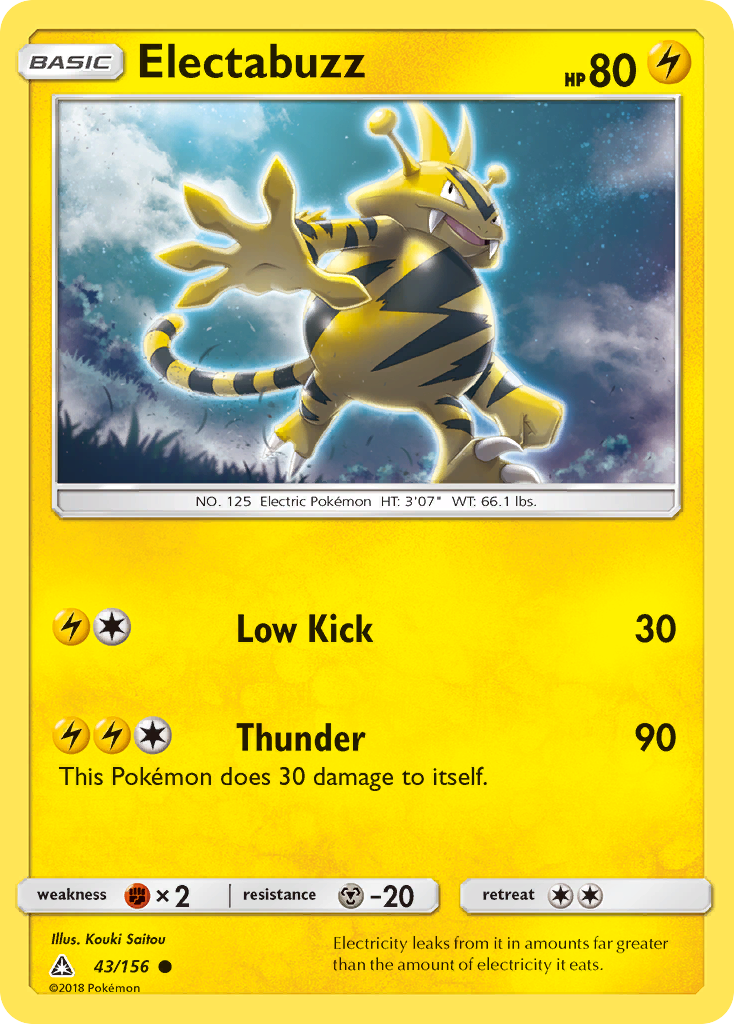 Electabuzz card