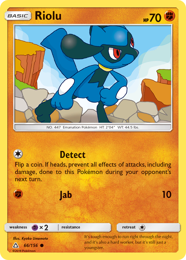 Riolu card