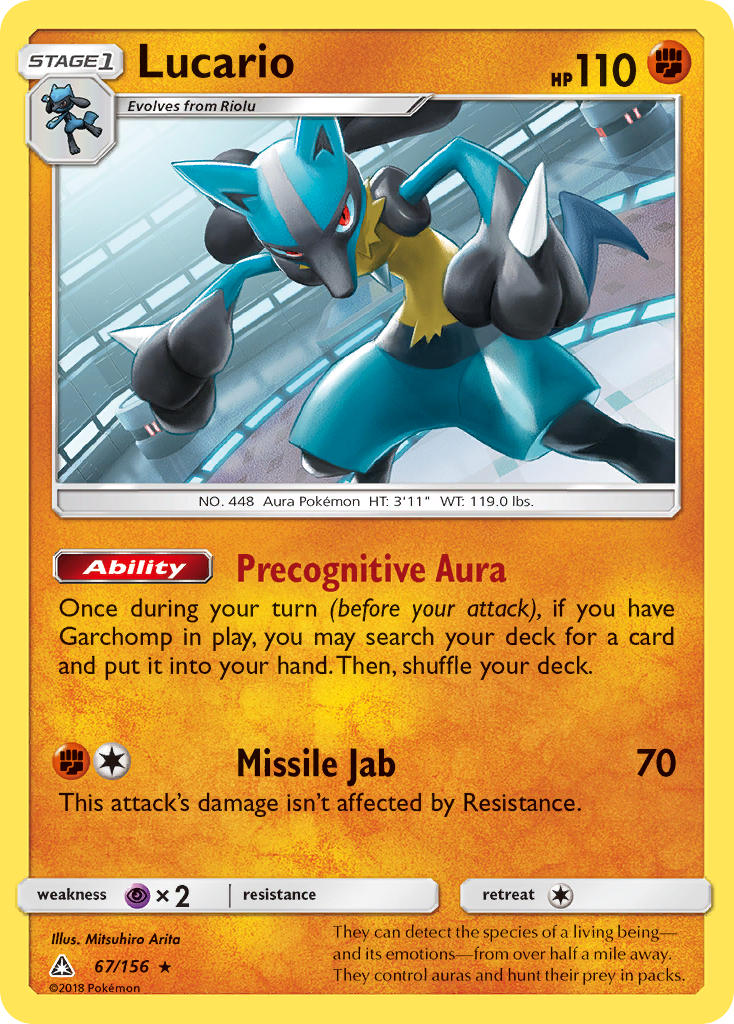 Lucario card