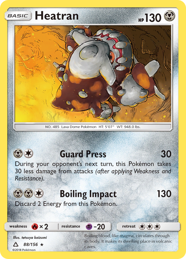 Heatran card