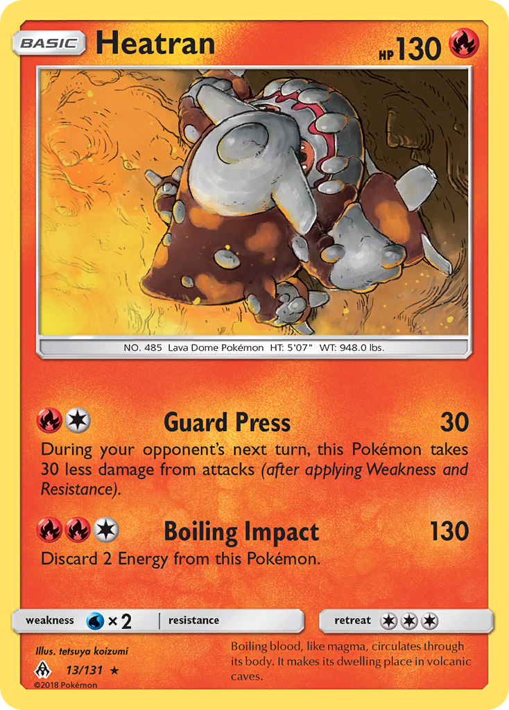 Heatran card