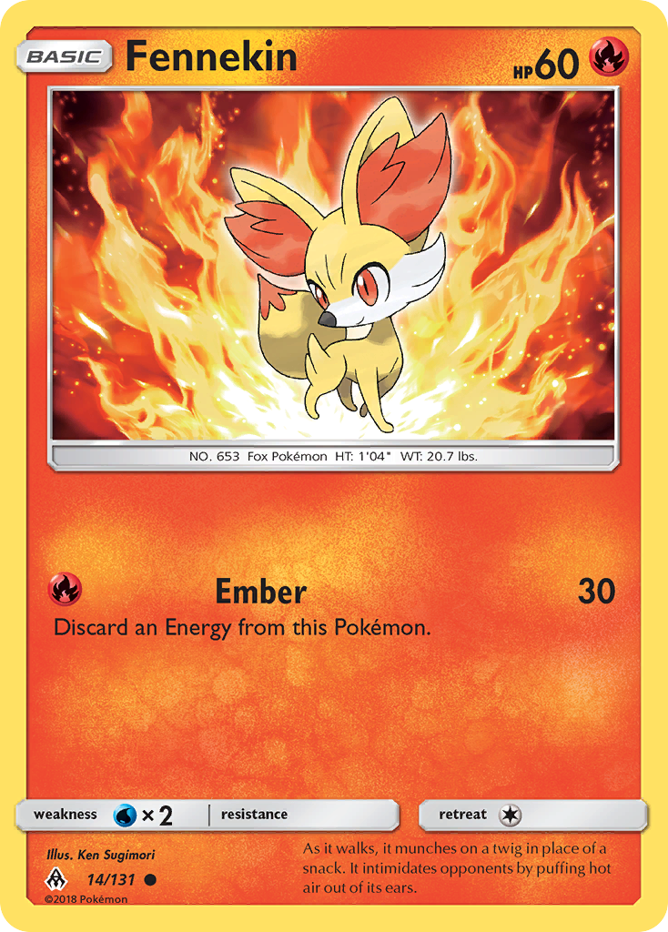 Fennekin card